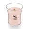 Vanilla & Sea Salt Gifts for Women and Men, 9.7 oz Medium Hourglass Candle with Crackling Wick